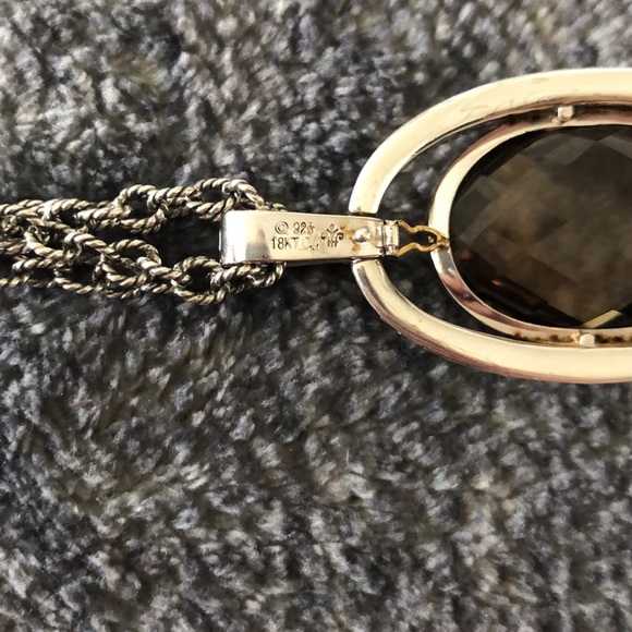 Andrea Candela NEW Smokey Quartz Necklace - Picture 4 of 6